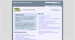Desktop Screenshot of m-f-d.org